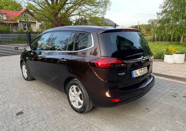 Opel Zafira cena 37900 przebieg: 203000, rok produkcji 2012 z Kielce małe 781